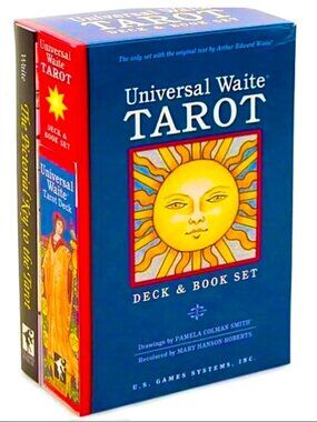 NEW Universal Waite Tarot Deck & Book Set Sealed